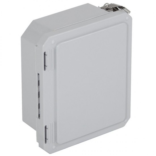 EF080604-O STI EnviroArmour Fiberglass Enclosure - 8.77" H x 6.77" W x 4.06" D - White - Non-Returnable