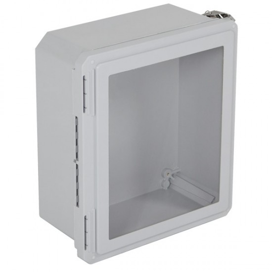 EF141206-W STI EnviroArmour Fiberglass Enclosure - 14.72" H x 12.72" W x 6.06" D - Clear Window - Non-Returnable EF141206-W STI EnviroArmour Fiberglass Enclosure - 14.72" H x 12.72" W x 6.06" D - Clear Window - Non-Returnable