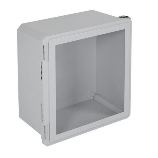 EF181610-W STI EnviroArmour Fiberglass Enclosure - 18.63" H x 16.63" W x 10.06" D - Clear Window - Label EF181610-W STI EnviroArmour Fiberglass Enclosure - 18.63" H x 16.63" W x 10.06" D - Clear Window - Label