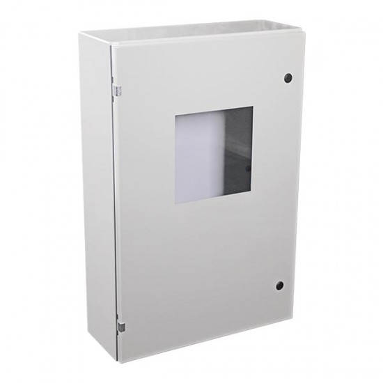 EM362408W STI UL Listed 36" H x 24" W x 8" D Metal Electrical Enclosure with Window EM362408W STI UL Listed 36" H x 24" W x 8" D Metal Electrical Enclosure with Window