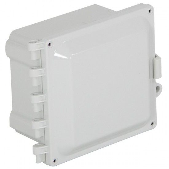 EP060605-O STI EnviroArmour Polycarbonate Enclosure - 6" H x 6" W x 5" D - White - Non-Returnable