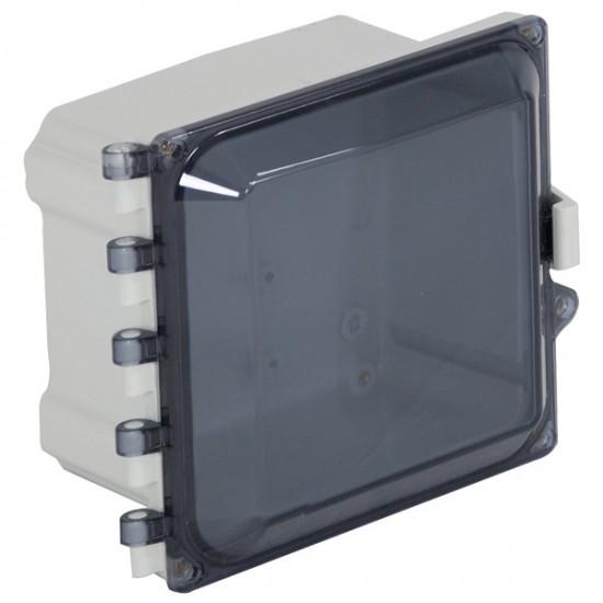 EP060605-T STI EnviroArmour Polycarbonate Enclosure - 6" H x 6" W x 5" D - Tinted - Non-Returnable EP060605-T STI EnviroArmour Polycarbonate Enclosure - 6" H x 6" W x 5" D - Tinted - Non-Returnable