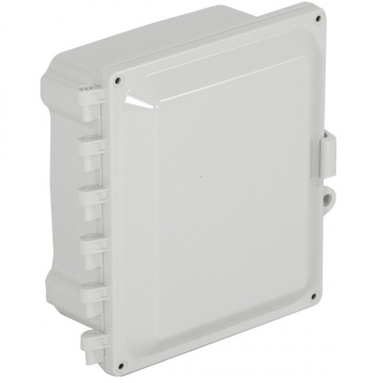 EP080605-O STI EnviroArmour Polycarbonate Enclosure - 8" H x 6" W x 5" D - White - Non-Returnable
