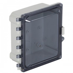 EP080605-T STI EnviroArmour Polycarbonate Enclosure - 8" H x 6" W x 5" D - Tinted - Non-Returnable