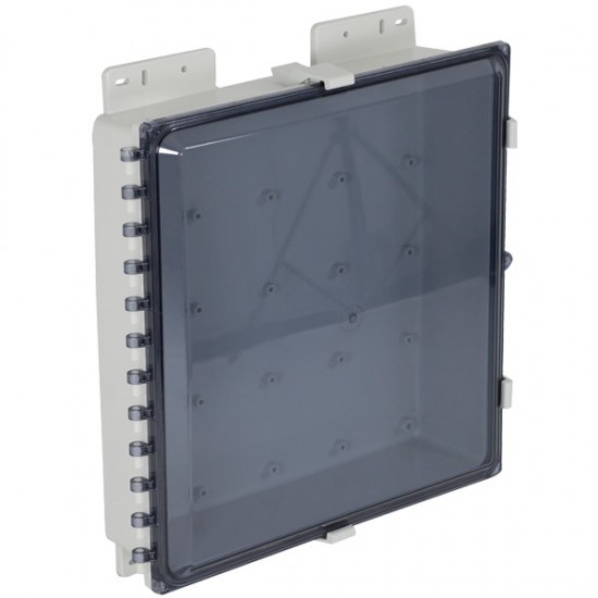 EP181604-T STI EnviroArmour Polycarbonate Enclosure - 18" H x 16" W x 4" D - Tinted - Non-Returnable