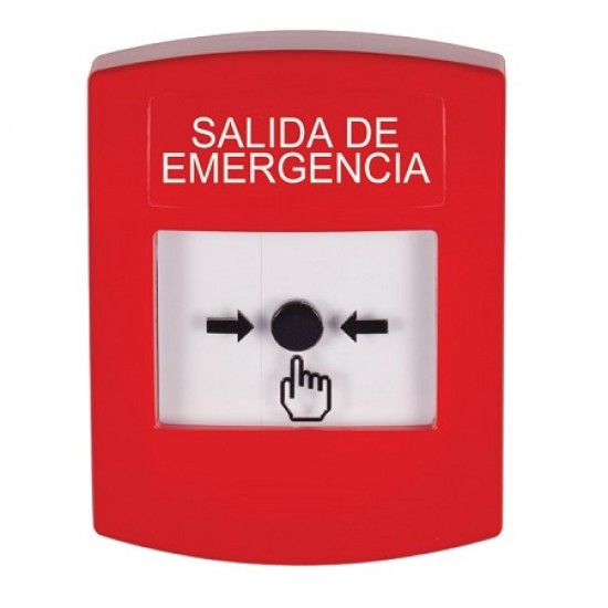 GLR001EX-ES STI Red Indoor Only No Cover Key-to-Reset Push Button with EMERGENCY EXIT Label Spanish GLR001EX-ES STI Red Indoor Only No Cover Key-to-Reset Push Button with EMERGENCY EXIT Label Spanish