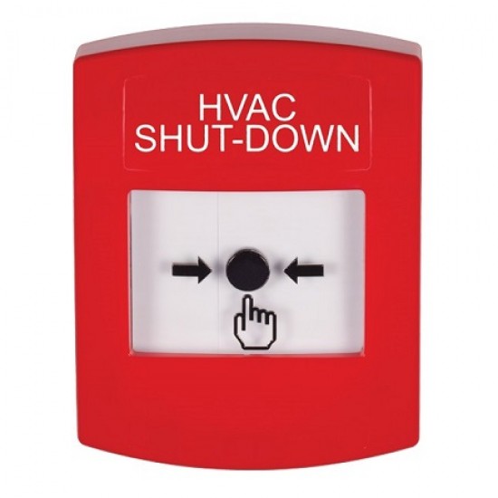 GLR001HV-EN STI Red Indoor Only No Cover Key-to-Reset Push Button with HVAC SHUT-DOWN Label English GLR001HV-EN STI Red Indoor Only No Cover Key-to-Reset Push Button with HVAC SHUT-DOWN Label English