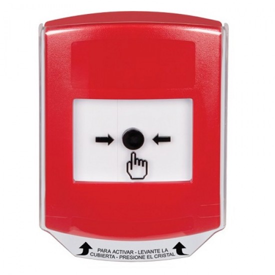 GLR021NT-ES STI Red Indoor Only Shield Key-to-Reset Push Button with No Text Label Spanish GLR021NT-ES STI Red Indoor Only Shield Key-to-Reset Push Button with No Text Label Spanish