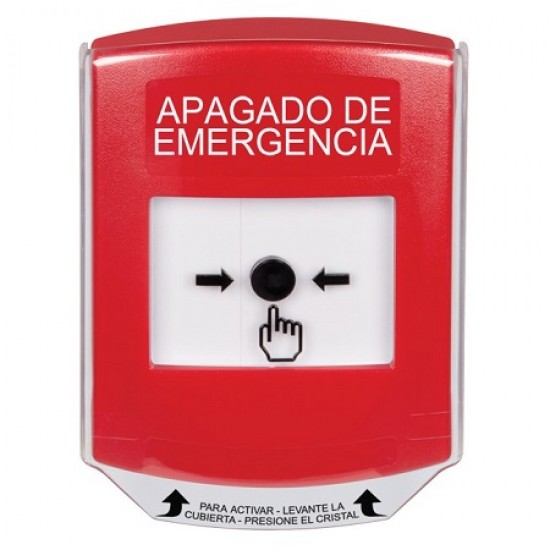 GLR021PO-ES STI Red Indoor Only Shield Key-to-Reset Push Button with EMERGENCY POWER OFF Label Spanish GLR021PO-ES STI Red Indoor Only Shield Key-to-Reset Push Button with EMERGENCY POWER OFF Label Spanish