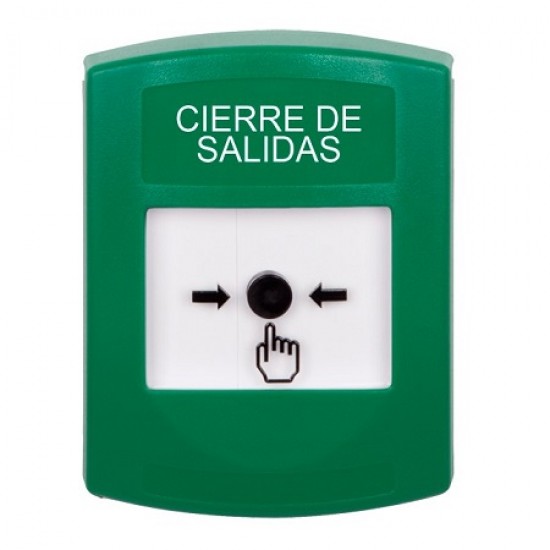 GLR101LD-ES STI Green Indoor Only No Cover Key-to-Reset Push Button with LOCKDOWN Label Spanish GLR101LD-ES STI Green Indoor Only No Cover Key-to-Reset Push Button with LOCKDOWN Label Spanish