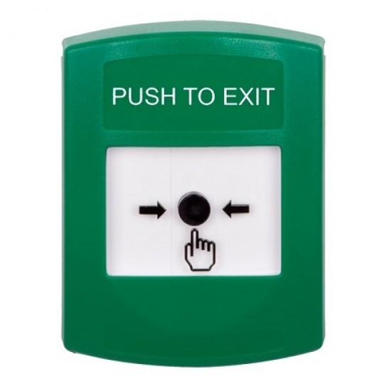GLR101PX-EN STI Green Indoor Only No Cover Key-to-Reset Push Button with PUSH TO EXIT Label English GLR101PX-EN STI Green Indoor Only No Cover Key-to-Reset Push Button with PUSH TO EXIT Label English