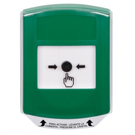 GLR121NT-ES STI Green Indoor Only Shield Key-to-Reset Push Button with No Text Label Spanish GLR121NT-ES STI Green Indoor Only Shield Key-to-Reset Push Button with No Text Label Spanish