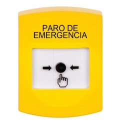 GLR201ES-ES STI Yellow Indoor Only No Cover Key-to-Reset Push Button with EMERGENCY STOP Label Spanish GLR201ES-ES STI Yellow Indoor Only No Cover Key-to-Reset Push Button with EMERGENCY STOP Label Spanish