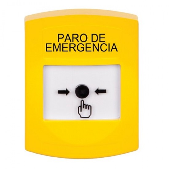 GLR201ES-ES STI Yellow Indoor Only No Cover Key-to-Reset Push Button with EMERGENCY STOP Label Spanish GLR201ES-ES STI Yellow Indoor Only No Cover Key-to-Reset Push Button with EMERGENCY STOP Label Spanish