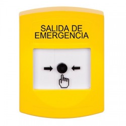 GLR201EX-ES STI Yellow Indoor Only No Cover Key-to-Reset Push Button with EMERGENCY EXIT Label Spanish GLR201EX-ES STI Yellow Indoor Only No Cover Key-to-Reset Push Button with EMERGENCY EXIT Label Spanish