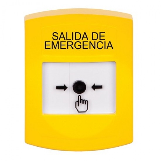 GLR201EX-ES STI Yellow Indoor Only No Cover Key-to-Reset Push Button with EMERGENCY EXIT Label Spanish GLR201EX-ES STI Yellow Indoor Only No Cover Key-to-Reset Push Button with EMERGENCY EXIT Label Spanish