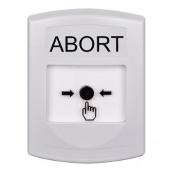 GLR301AB-EN STI  White Indoor Only No Cover Key-to-Reset Push Button with ABORT Label English GLR301AB-EN STI  White Indoor Only No Cover Key-to-Reset Push Button with ABORT Label English