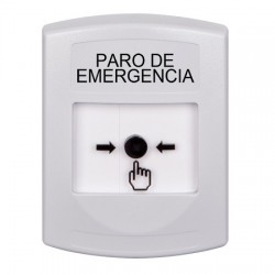 GLR301ES-ES STI White Indoor Only No Cover Key-to-Reset Push Button with EMERGENCY STOP Label Spanish GLR301ES-ES STI White Indoor Only No Cover Key-to-Reset Push Button with EMERGENCY STOP Label Spanish