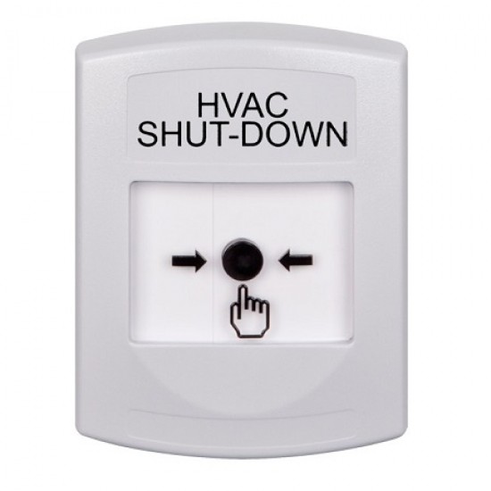 GLR301HV-EN STI White Indoor Only No Cover Key-to-Reset Push Button with HVAC SHUT-DOWN Label English GLR301HV-EN STI White Indoor Only No Cover Key-to-Reset Push Button with HVAC SHUT-DOWN Label English