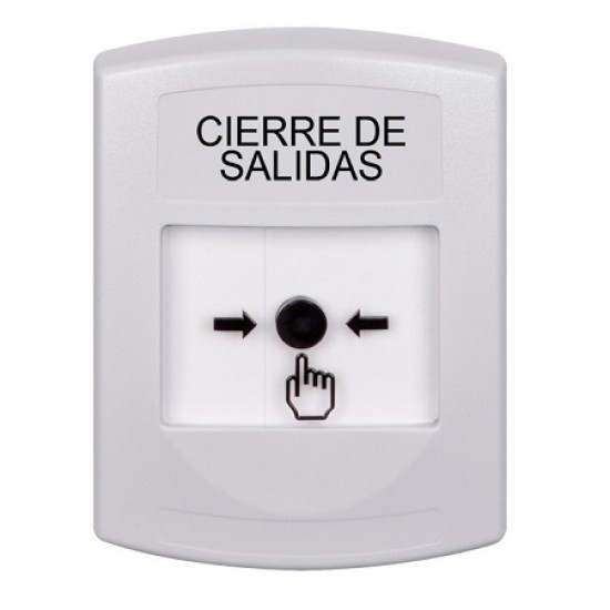 GLR301LD-ES STI White Indoor Only No Cover Key-to-Reset Push Button with LOCKDOWN Label Spanish GLR301LD-ES STI White Indoor Only No Cover Key-to-Reset Push Button with LOCKDOWN Label Spanish