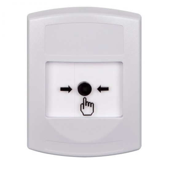 GLR301NT-ES STI White Indoor Only No Cover Key-to-Reset Push Button with No Text Label Spanish GLR301NT-ES STI White Indoor Only No Cover Key-to-Reset Push Button with No Text Label Spanish