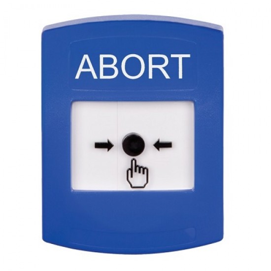 GLR401AB-EN STI Blue Indoor Only No Cover Key-to-Reset Push Button with ABORT Label English GLR401AB-EN STI Blue Indoor Only No Cover Key-to-Reset Push Button with ABORT Label English