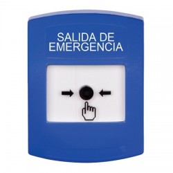GLR401EX-ES STI Blue Indoor Only No Cover Key-to-Reset Push Button with EMERGENCY EXIT Label Spanish GLR401EX-ES STI Blue Indoor Only No Cover Key-to-Reset Push Button with EMERGENCY EXIT Label Spanish