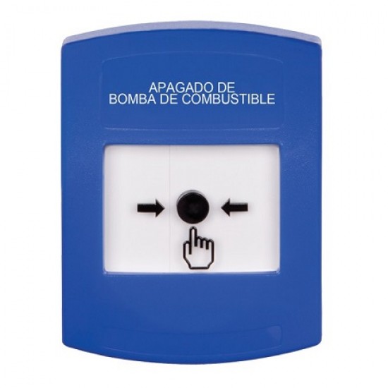 GLR401PS-ES STI Blue Indoor Only No Cover Key-to-Reset Push Button with FUEL PUMP SHUT-DOWN Label Spanish GLR401PS-ES STI Blue Indoor Only No Cover Key-to-Reset Push Button with FUEL PUMP SHUT-DOWN Label Spanish