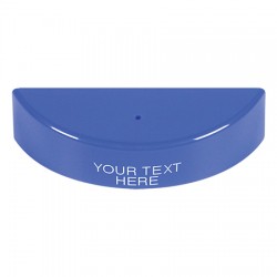 KIT-M06540-CB STI Replacement Hood with Non-Returnable Custom Text Label English - Blue