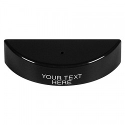 KIT-M06540-CK STI Replacement Hood with Non-Returnable Custom Text Label English - Black