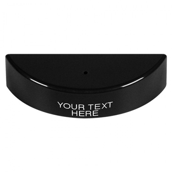 KIT-M06540-CK STI Replacement Hood with Non-Returnable Custom Text Label English - Black