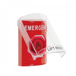 SS20A6EM-EN STI Red Indoor Flush/Surface w/ Horn Momentary (Illuminated) Stopper Station w/ EMERGENCY Label SS20A6EM-EN STI Red Indoor Flush/Surface w/ Horn Momentary (Illuminated) Stopper Station w/ EMERGENCY Label