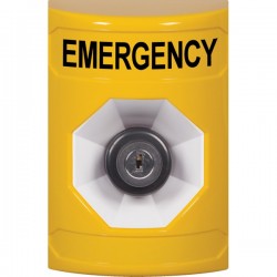 SS2203EM-EN STI Yellow No Cover Key-to-Activate Stopper Station with EMERGENCY Label English SS2203EM-EN STI Yellow No Cover Key-to-Activate Stopper Station with EMERGENCY Label English