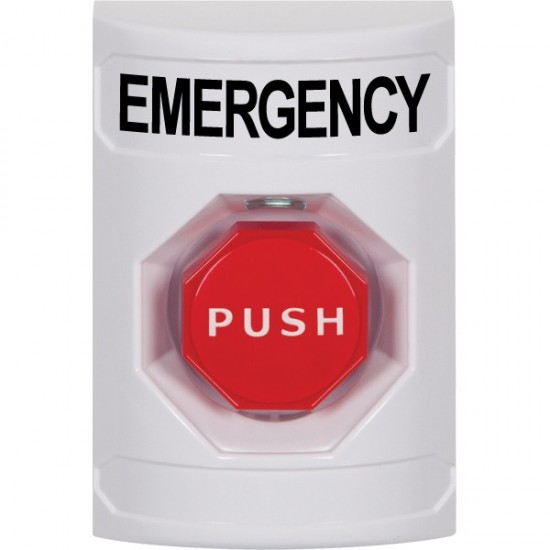SS2302EM-EN STI White No Cover Key-to-Reset (Illuminated) Stopper Station with EMERGENCY Label English SS2302EM-EN STI White No Cover Key-to-Reset (Illuminated) Stopper Station with EMERGENCY Label English