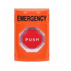 SS2505EM-EN STI Orange No Cover Momentary (Illuminated) Stopper Station with EMERGENCY Label English SS2505EM-EN STI Orange No Cover Momentary (Illuminated) Stopper Station with EMERGENCY Label English