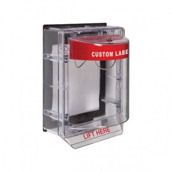 STI-1155CR STI Stopper II With Horn & Spacer Indoor/Outdoor - Custom Label - Non-Returnable