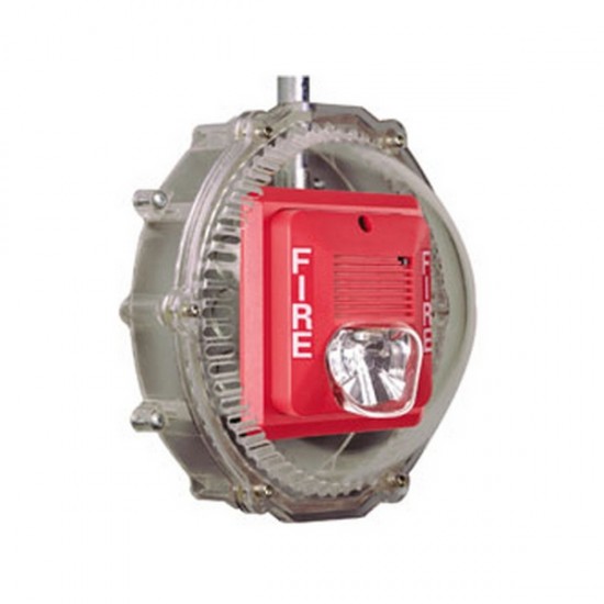 STI-1217 STI Stopper Dome for Horn/Speaker/Strobe with Open Back Box - Clear