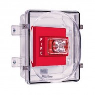 STI-1221A STI Strobe Damage Stopper with Enclosed Back Box 4" Deep - Clear
