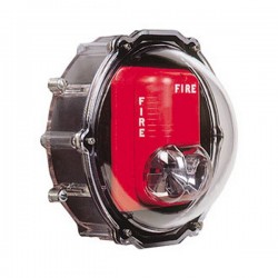 STI-1229 STI Stopper Dome for Strobe with Enclosed Back Box - NEMA 4X - Clear