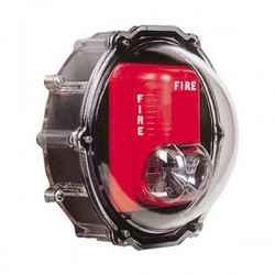 STI-1229-HAZ STI Stopper Dome for Strobe with Enclosed Back Box - NEMA 4X Hazardous Locations - Clear