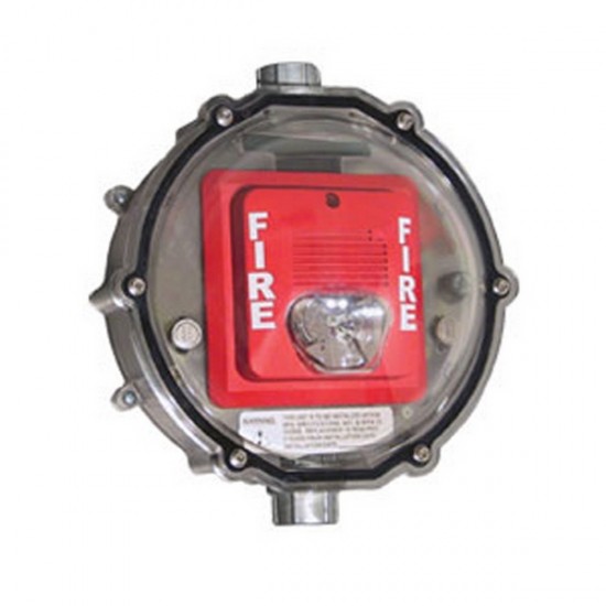 STI-1229HTR240 STI Stopper Dome Heated for Strobe Only NEMA 4X - 240 VAC - Clear