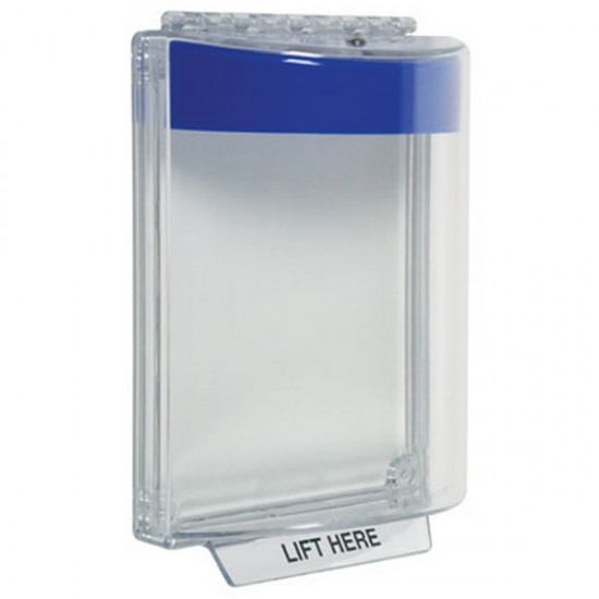 STI-13010NB STI Universal Stopper without Horn Flush - No Label Included - Blue