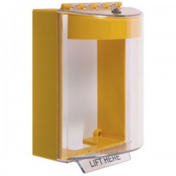 STI-13210NY STI Universal Stopper without Horn Surface Mount - No Label Included - Yellow