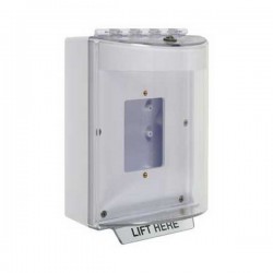 STI-13510NW STI Universal Stopper without Horn Enclosed Back Box Open Mounting Plate No Label