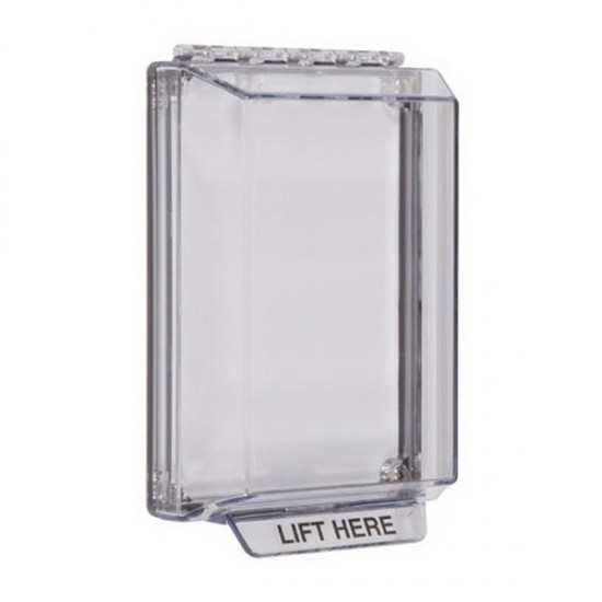 STI-14000NC STI Universal Stopper Low Profile without Horn Housing Flush Mount - Clear