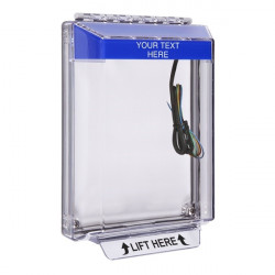 STI-14030CB STI Universal Stopper Low Profile Cover Flush Mount and Hood w/ Horn and Relay - Custom - Blue