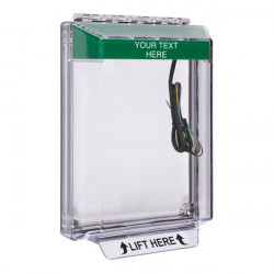STI-14030CG STI Universal Stopper Low Profile Cover Flush Mount and Hood w/ Horn and Relay - Custom - Green