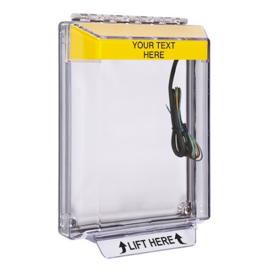 STI-14030CY STI Universal Stopper Low Profile Cover Flush Mount and Hood w/ Horn and Relay - Custom - Yellow