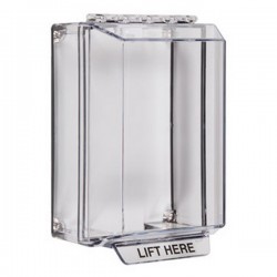 STI-14200NC STI Universal Stopper Low Profile without Horn Housing Surface Mount - Clear