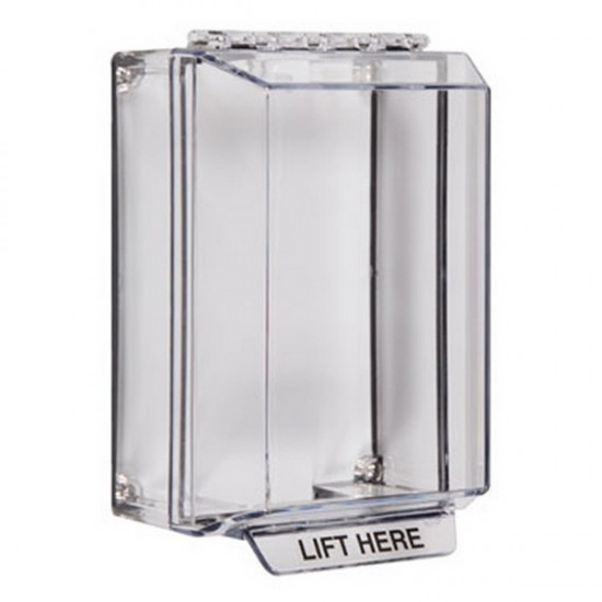 STI-14200NC STI Universal Stopper Low Profile without Horn Housing Surface Mount - Clear